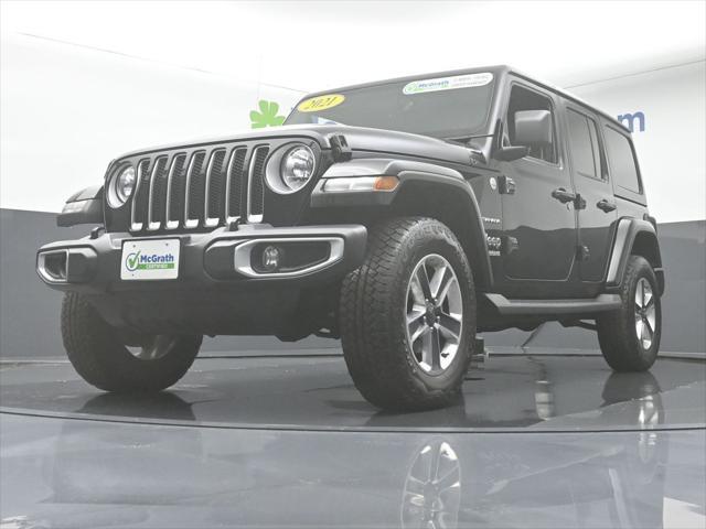 used 2021 Jeep Wrangler Unlimited car, priced at $32,700