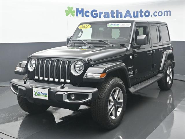 used 2021 Jeep Wrangler Unlimited car, priced at $32,700