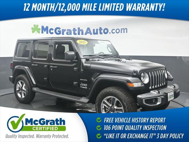 used 2021 Jeep Wrangler Unlimited car, priced at $32,495