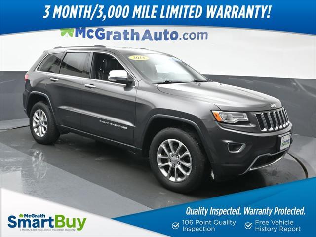 used 2016 Jeep Grand Cherokee car, priced at $18,200