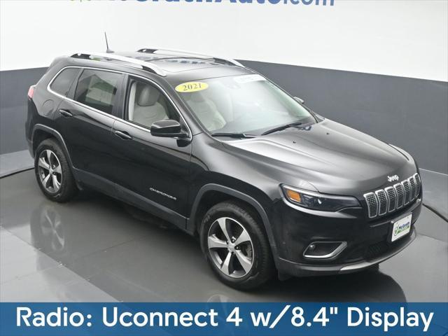 used 2021 Jeep Cherokee car, priced at $23,896