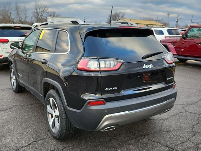 used 2021 Jeep Cherokee car, priced at $25,600