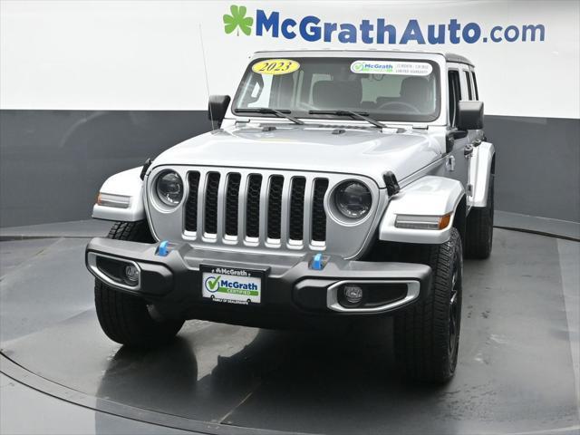 used 2023 Jeep Wrangler 4xe car, priced at $32,500