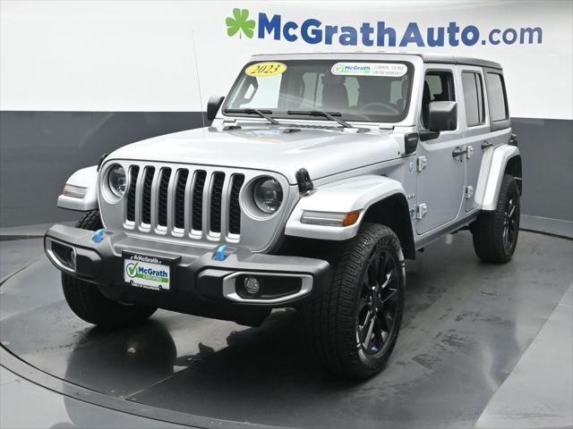 used 2023 Jeep Wrangler 4xe car, priced at $32,500