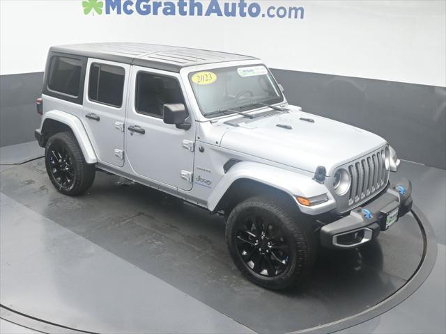 used 2023 Jeep Wrangler 4xe car, priced at $32,500