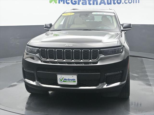 used 2021 Jeep Grand Cherokee L car, priced at $32,000