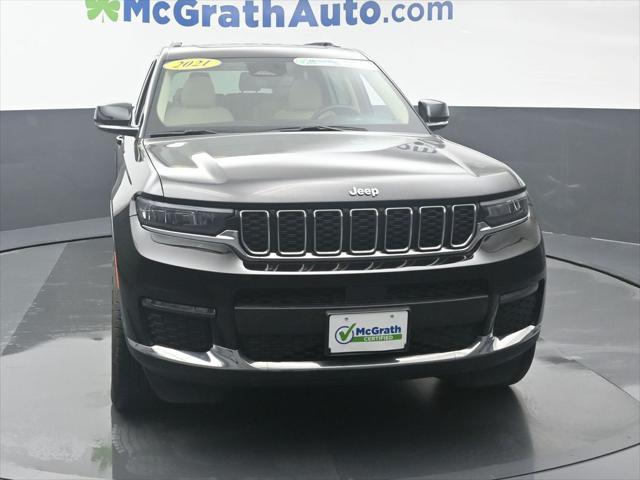 used 2021 Jeep Grand Cherokee L car, priced at $32,000