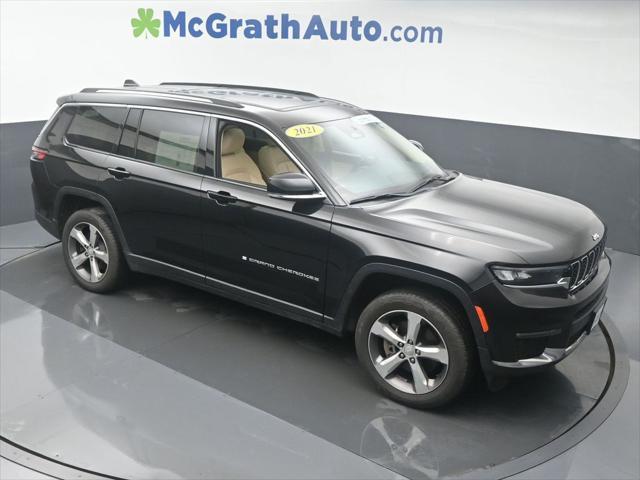 used 2021 Jeep Grand Cherokee L car, priced at $32,000