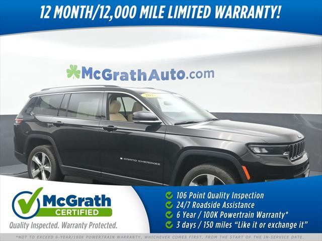 used 2021 Jeep Grand Cherokee L car, priced at $32,000