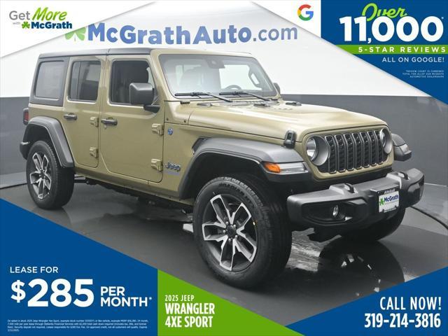 new 2025 Jeep Wrangler 4xe car, priced at $49,975