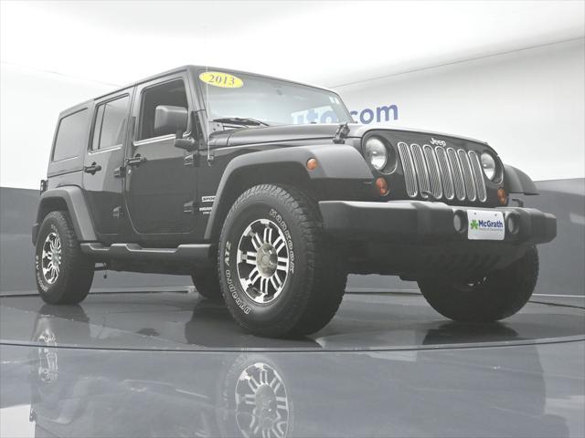 used 2013 Jeep Wrangler Unlimited car, priced at $15,500