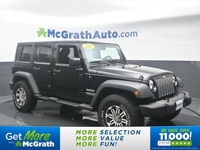 used 2013 Jeep Wrangler Unlimited car, priced at $15,500