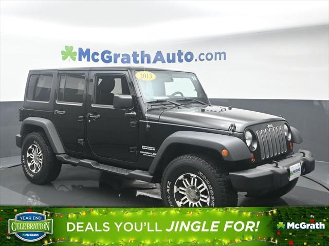 used 2013 Jeep Wrangler Unlimited car, priced at $15,500