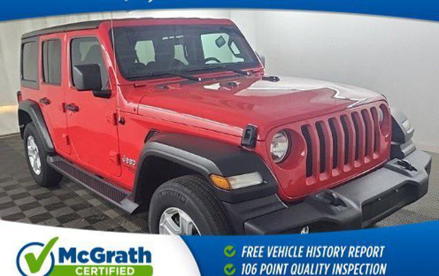 used 2021 Jeep Wrangler Unlimited car, priced at $34,900