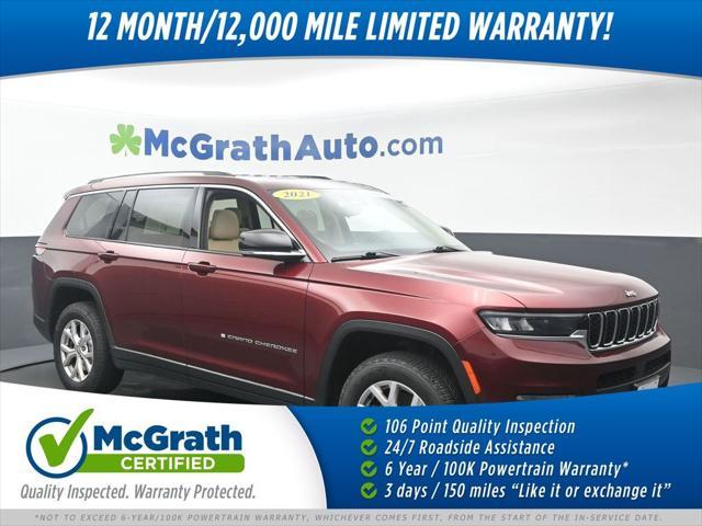 used 2021 Jeep Grand Cherokee L car, priced at $33,293