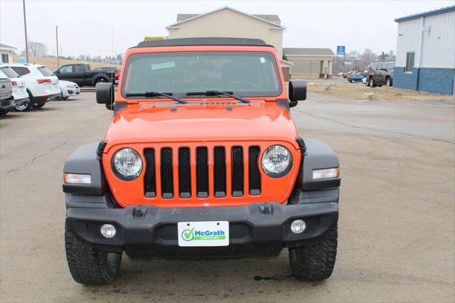 used 2020 Jeep Wrangler Unlimited car, priced at $26,900