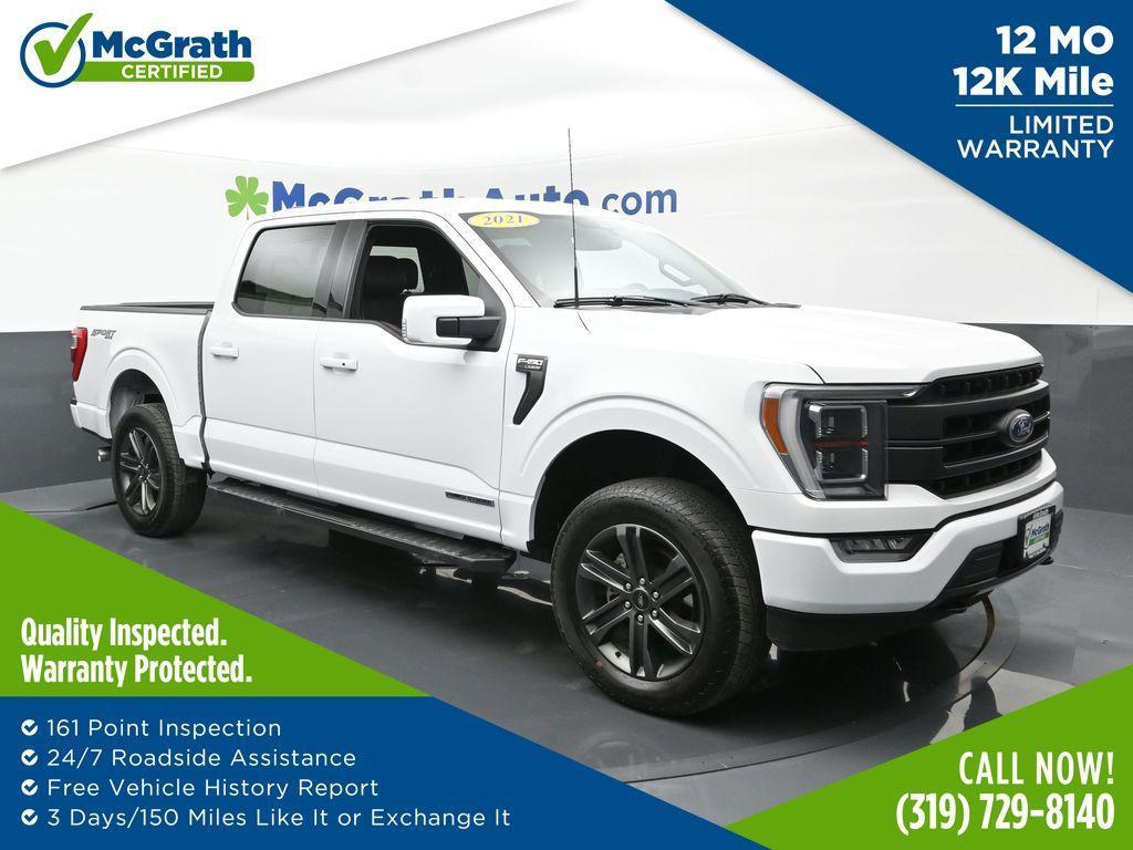 used 2021 Ford F-150 car, priced at $39,400