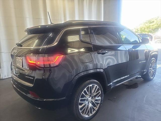 used 2022 Jeep Compass car, priced at $22,600