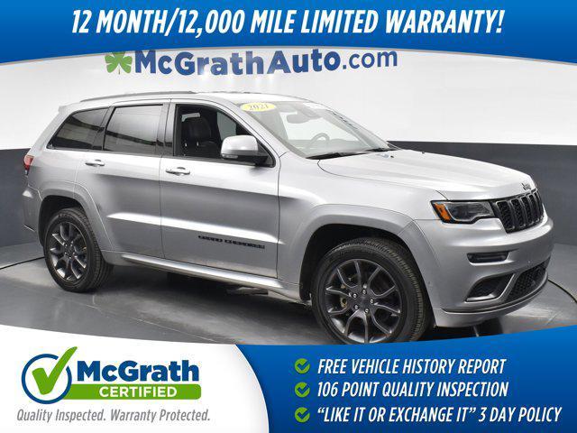 used 2021 Jeep Grand Cherokee car, priced at $34,500