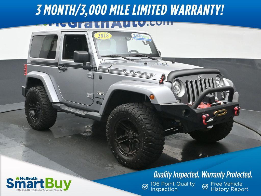 used 2018 Jeep Wrangler JK car, priced at $23,183