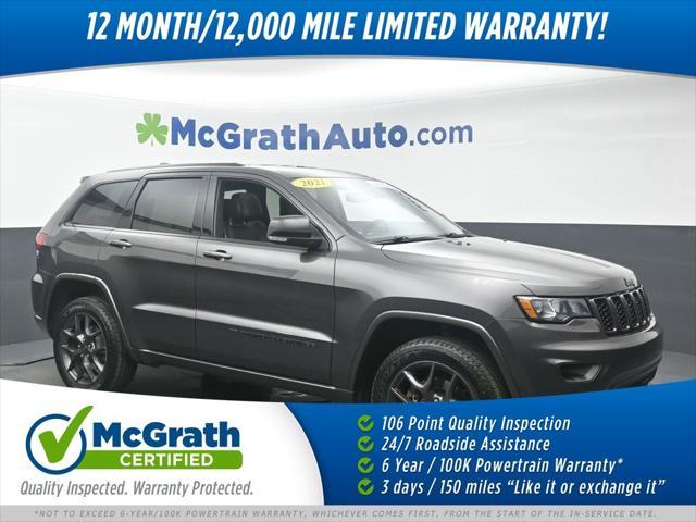 used 2021 Jeep Grand Cherokee car, priced at $34,100