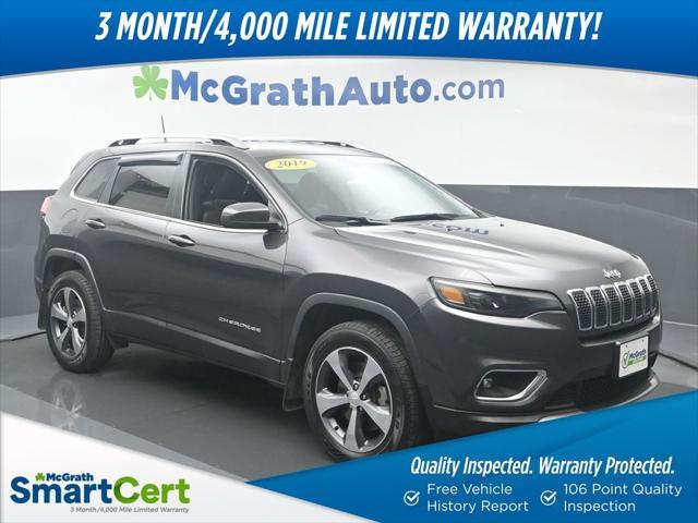 used 2019 Jeep Cherokee car, priced at $22,200