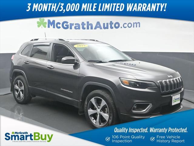 used 2019 Jeep Cherokee car, priced at $21,300