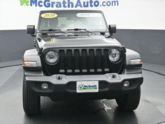 used 2020 Jeep Wrangler Unlimited car, priced at $29,400