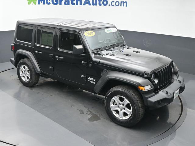 used 2020 Jeep Wrangler Unlimited car, priced at $29,400