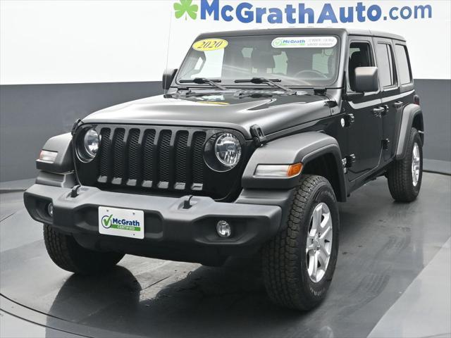 used 2020 Jeep Wrangler Unlimited car, priced at $29,400