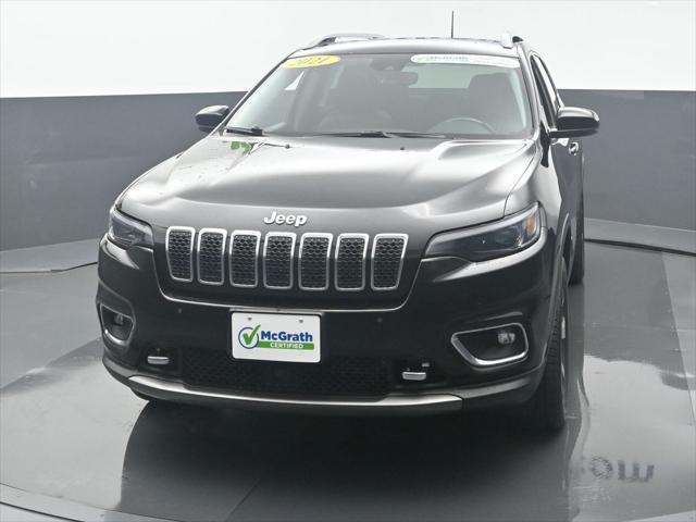 used 2021 Jeep Cherokee car, priced at $24,600