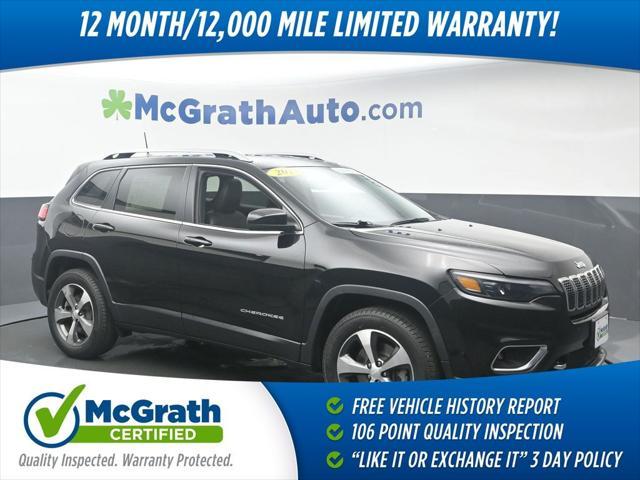 used 2021 Jeep Cherokee car, priced at $24,600