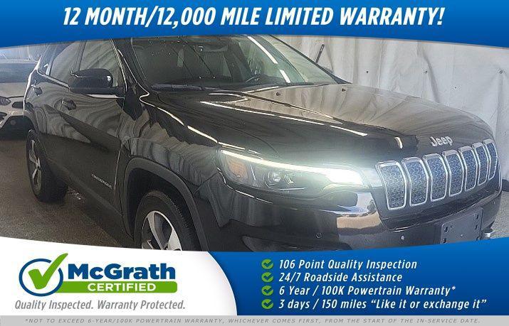 used 2021 Jeep Cherokee car, priced at $25,977