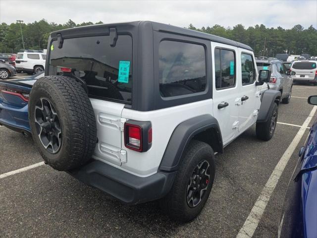 used 2021 Jeep Wrangler Unlimited car, priced at $30,330