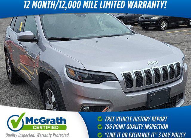 used 2021 Jeep Cherokee car, priced at $27,878