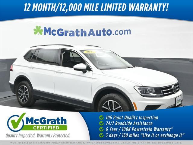 used 2021 Volkswagen Tiguan car, priced at $22,900