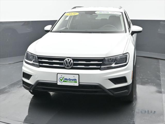 used 2021 Volkswagen Tiguan car, priced at $22,000