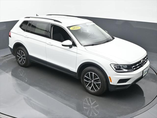 used 2021 Volkswagen Tiguan car, priced at $22,000