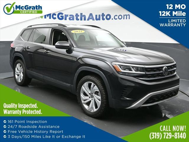 used 2021 Volkswagen Atlas car, priced at $22,900