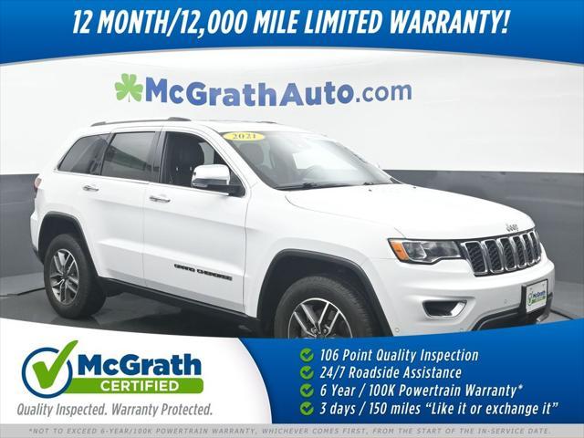 used 2021 Jeep Grand Cherokee car, priced at $29,700