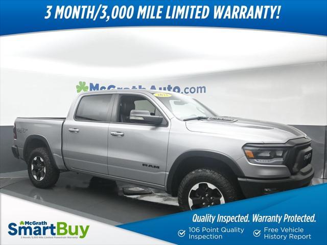 used 2022 Ram 1500 car, priced at $36,300