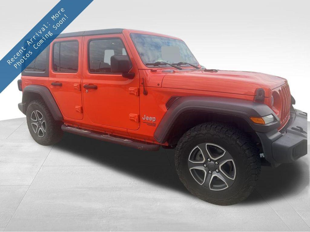 used 2020 Jeep Wrangler Unlimited car, priced at $28,327