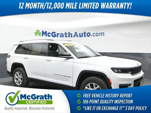 used 2021 Jeep Grand Cherokee L car, priced at $33,900