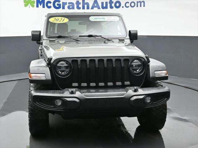 used 2021 Jeep Wrangler car, priced at $31,900