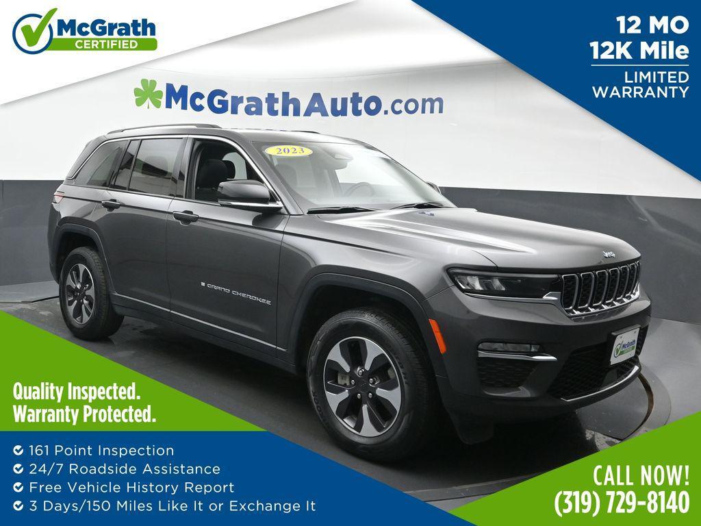 used 2023 Jeep Grand Cherokee 4xe car, priced at $25,400