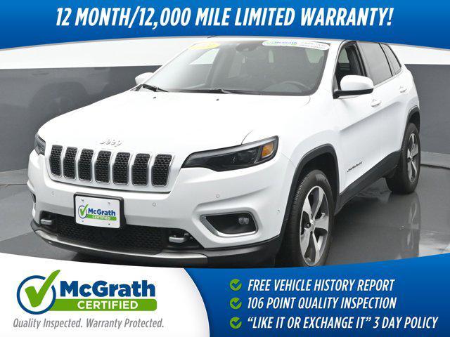 used 2021 Jeep Cherokee car, priced at $28,612