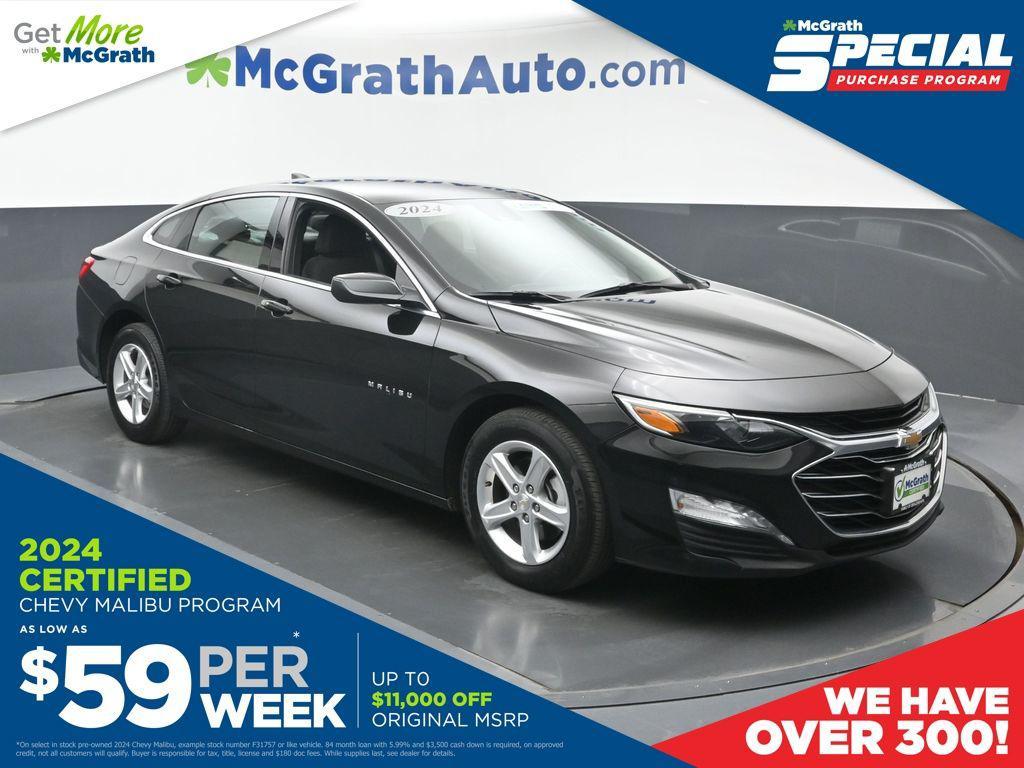 used 2024 Chevrolet Malibu car, priced at $22,498