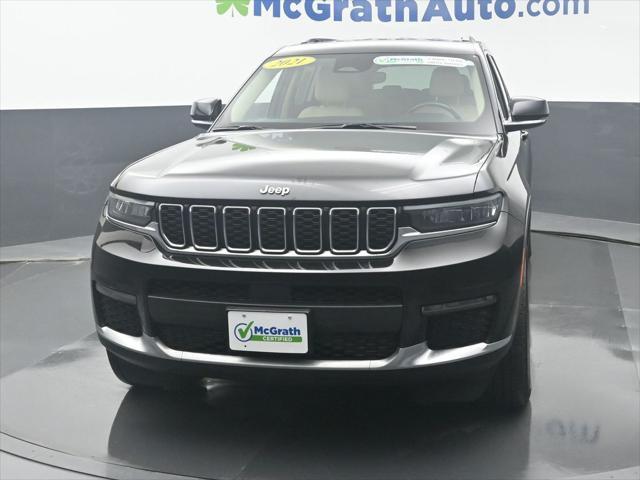 used 2021 Jeep Grand Cherokee L car, priced at $33,895