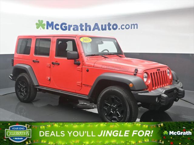 used 2013 Jeep Wrangler Unlimited car, priced at $18,500