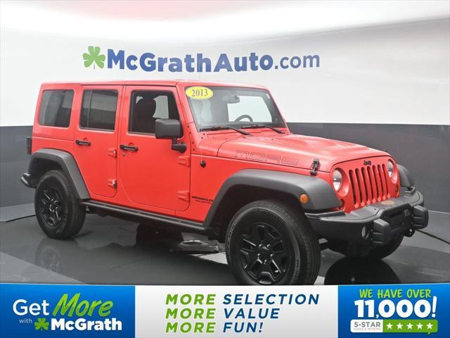 used 2013 Jeep Wrangler Unlimited car, priced at $16,400